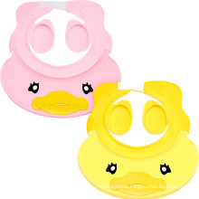 Adjustable Baby Shower Cap Visor Silicone Baby Bathing Hat Waterproof Shampoo Cap for Children Toddler Girls Boys